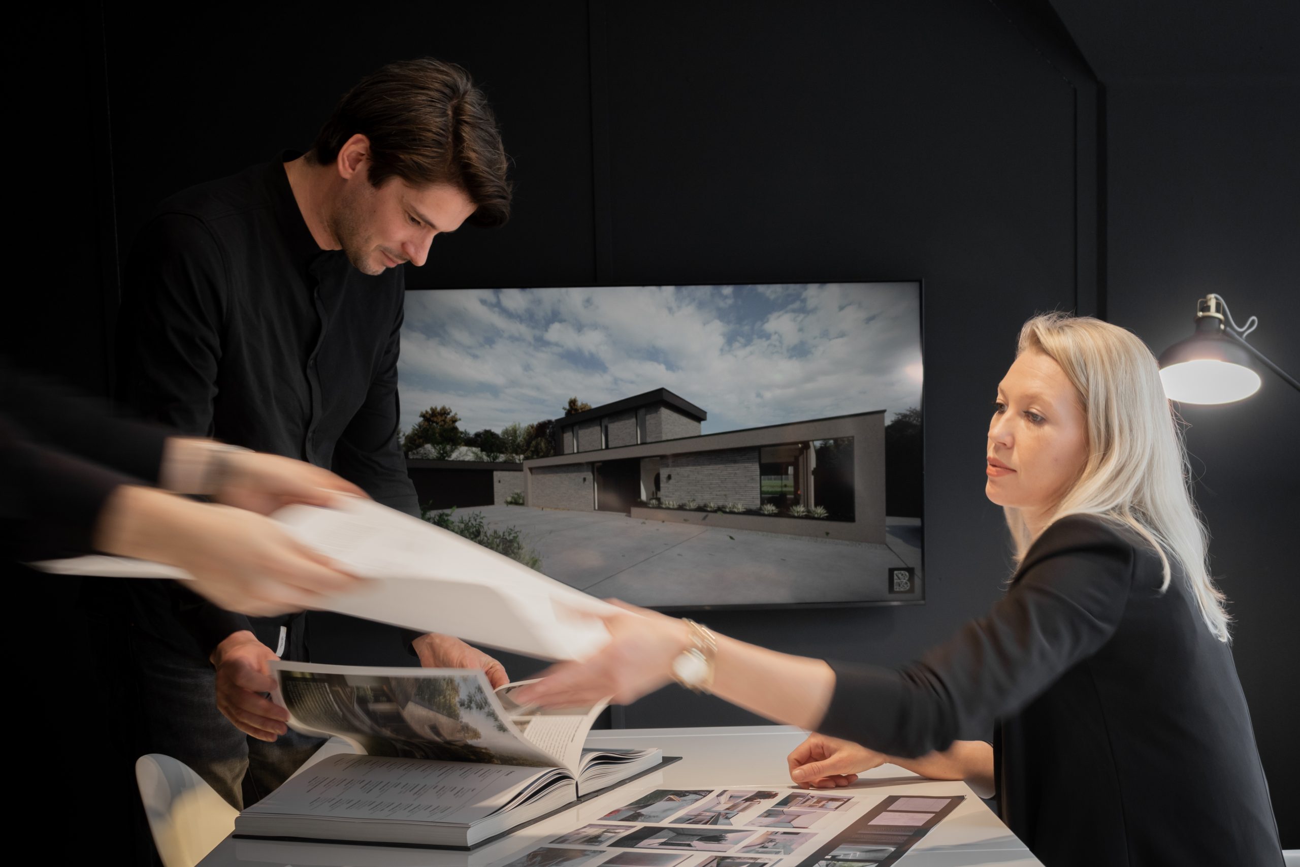 team van State of Architecture aan het werk